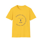 Nobody Heals From Trauma Alone: Start With God | Christian T-Shirt