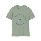 Nobody Heals From Trauma Alone: Start With God | Christian T-Shirt