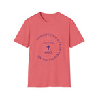 Nobody Heals From Trauma Alone: Start With God | Christian T-Shirt