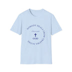 Nobody Heals From Trauma Alone: Start With God | Christian T-Shirt