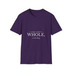 Whole, Not Hustling | Christian T-Shirt